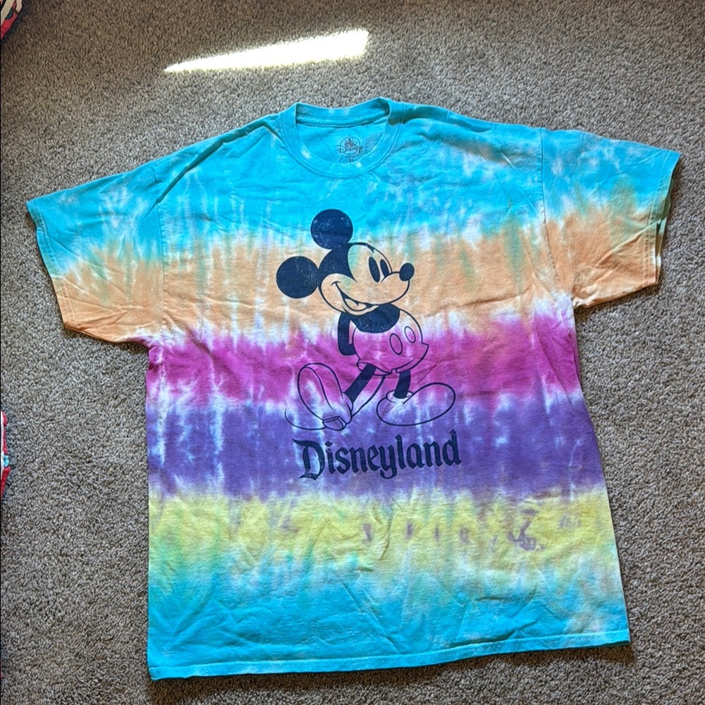 DISNEYLAND MICKEY MOUSE TIE DYE T-SHIRT